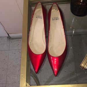 Stuart Weitman true red heels